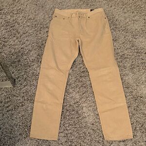 Banana Republic Slim Fit Beige Trousers